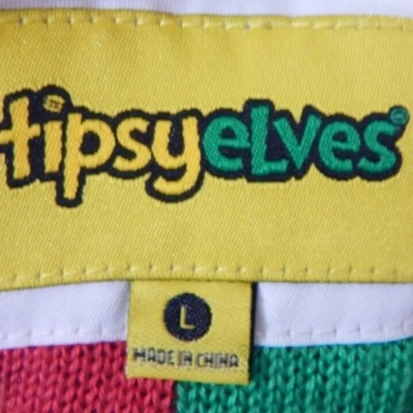 Tipsy Elves Christmas Present Sweater - Picture 2 of 4